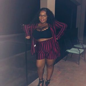 Jacket with matching shorts